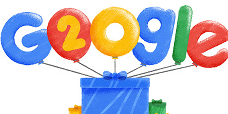 Google's 20th Birthday