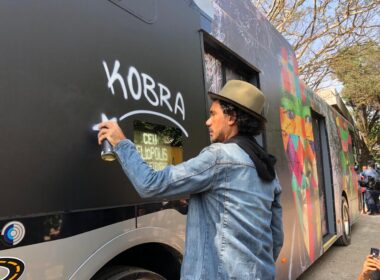 O artista plástico Eduardo Kobra