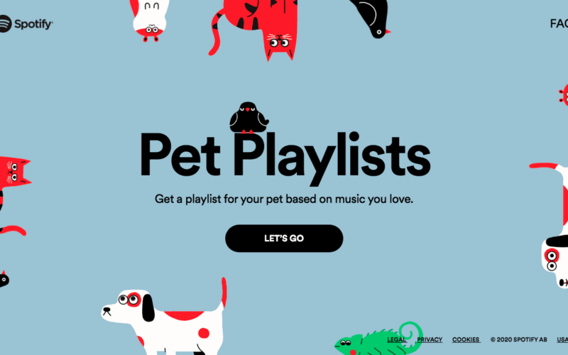 "Pet Playlist”: Spotify