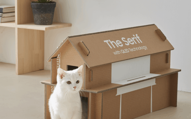 Samsung 'Eco-Packaging' para sua linha de TVs Lifestyle