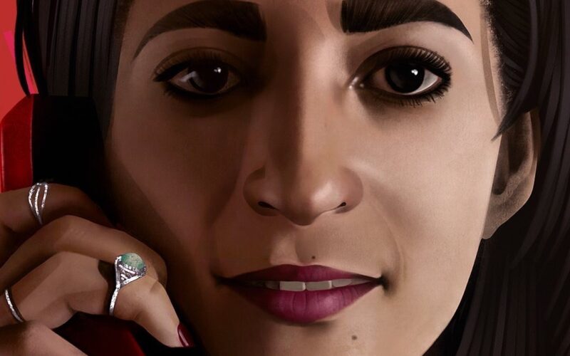 Netflix publica homenagens para Nairóbi em ilustrações