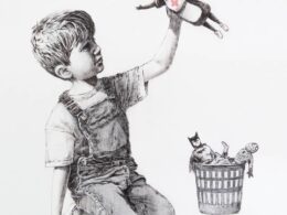 Enfermeira se torna heróina em nova obra de Banksy