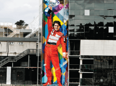 Ayrton Senna ganha mais uma bela homenagem de Eduardo Kobra em São Paulo