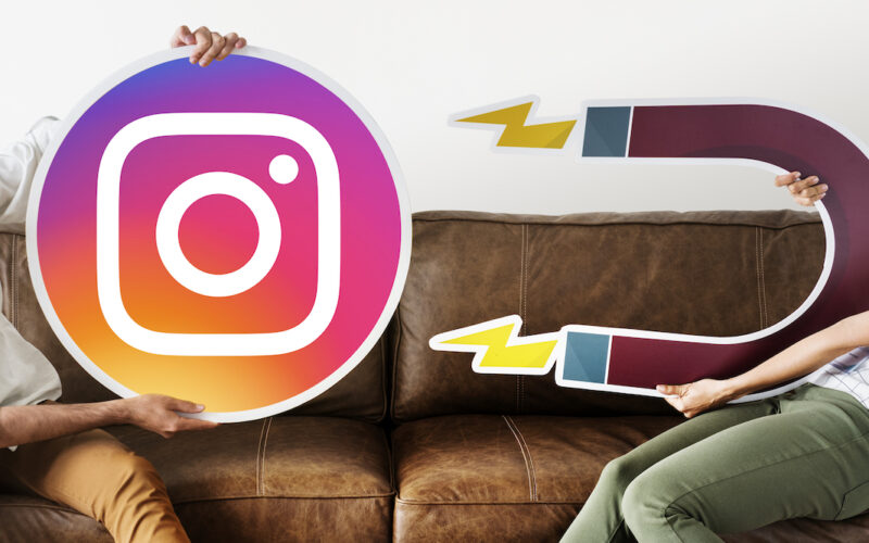 Comparativo de crescimento no instagram