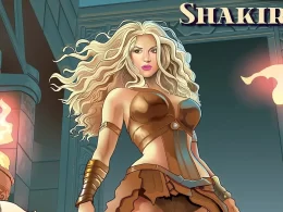 Shakira é imortalizada em quadrinhos