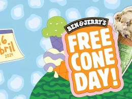 Dia da Casquinha Grátis Ben & Jerry's: Sorvete Grátis em 16 de Abril!