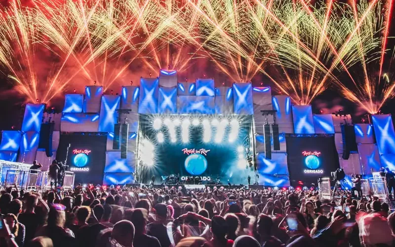 Venda antecipada de comida e bebida no Rock in Rio