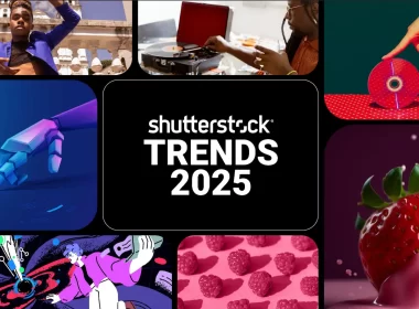 Tendências criativas Shutterstock 2025