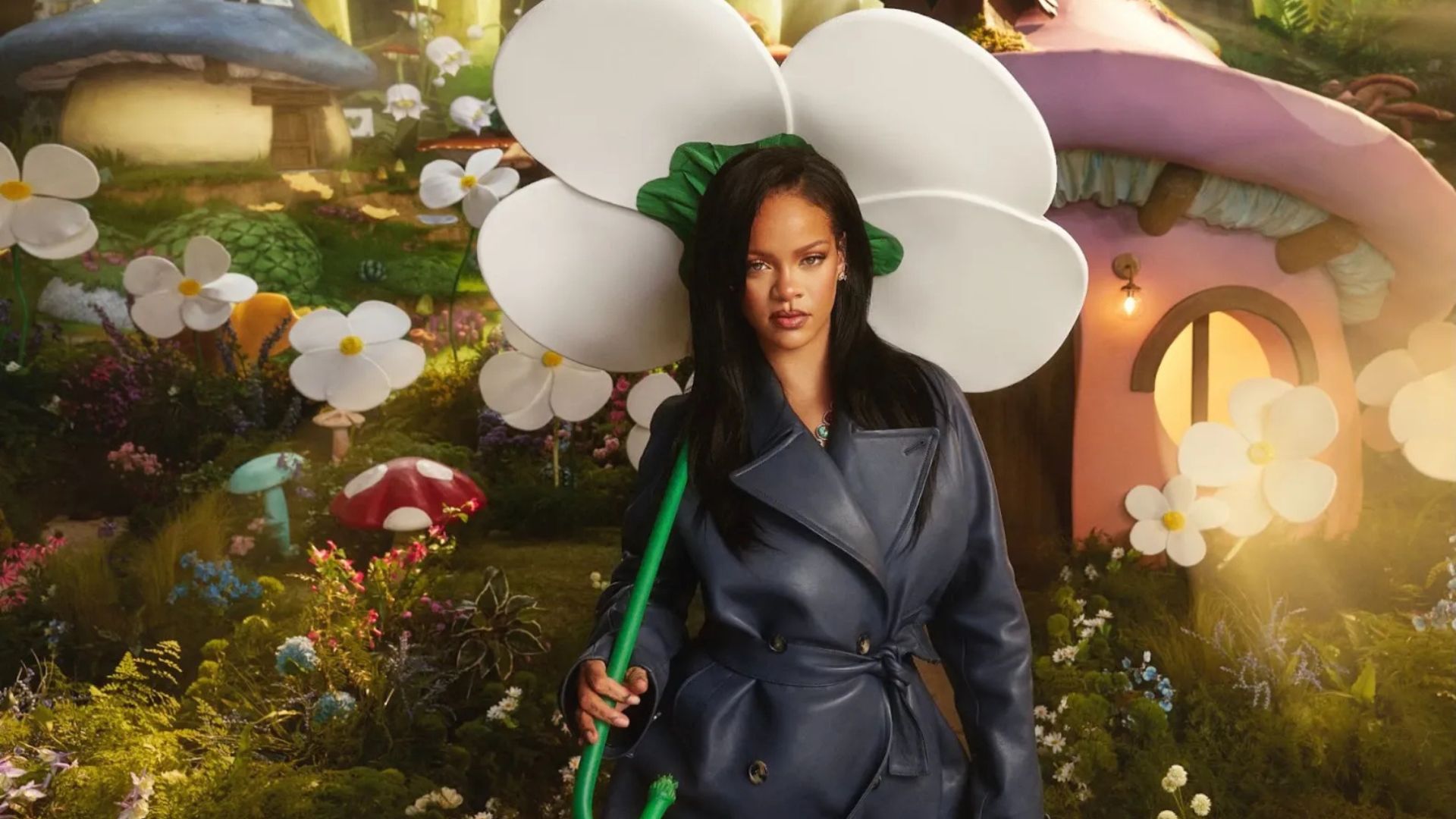 Rihanna lança música “Friend of Mine” para filme dos Smurfs 2025