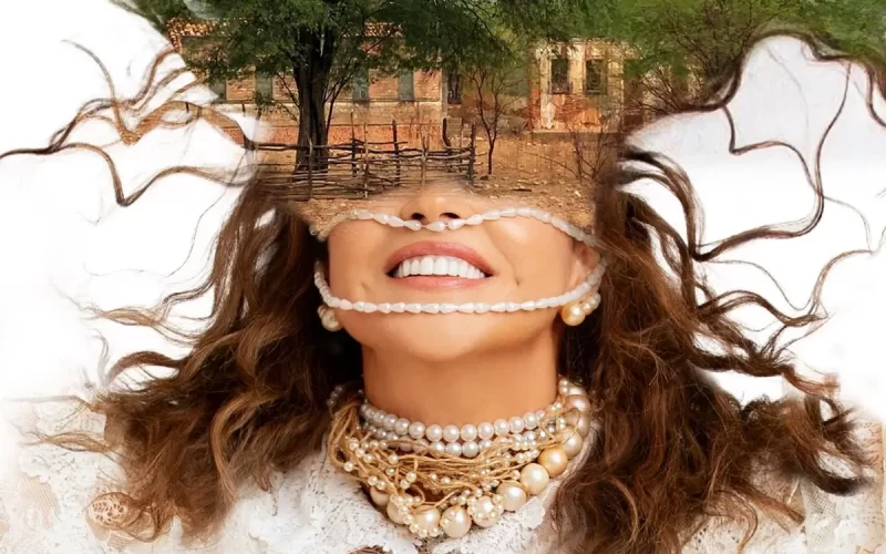 Essa é a capa de ‘Cirandaia’: A capa foi feita com pele de tinta, uma técnica maravilhosa criada pela exuberante artista plástica Jeane Terra, que denuncia em suas criações a destruição da natureza.